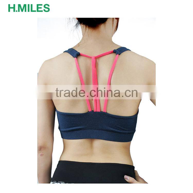 Push Up Sport Bra running Athletic Yoga Bra Breathable Underwear bra