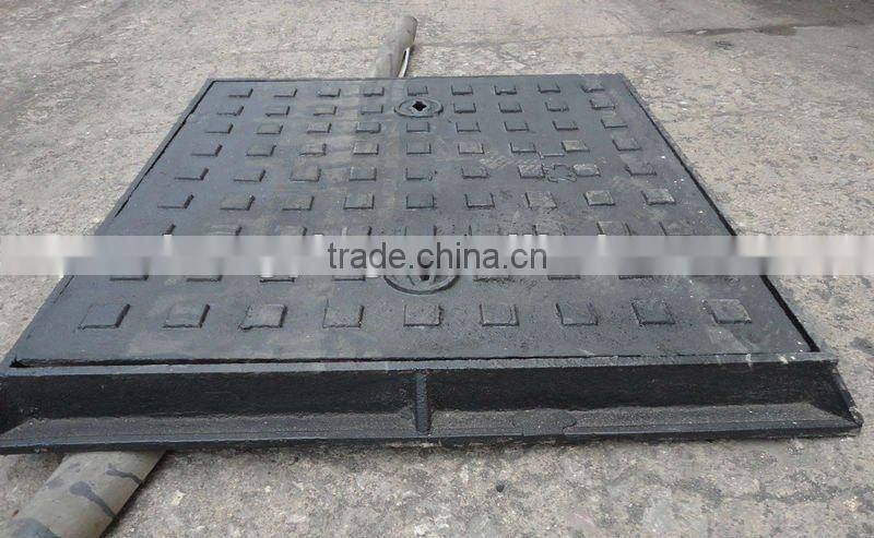 ductile iron square manhole cover