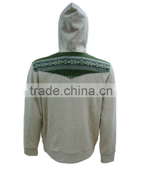2013 Fashion Pullover Wool Men's Hooded Sweater