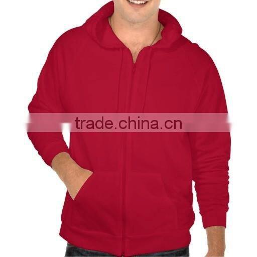 custom prinit cotton zipper sweatshirt no hood
