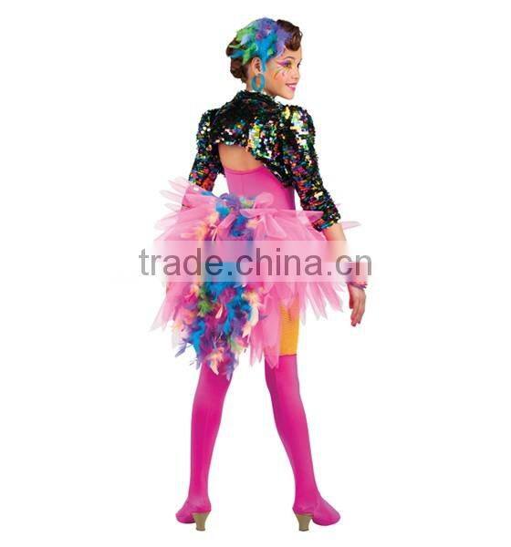 2016 New Design -lovely colorful bird women dance performance costumes show stage wear