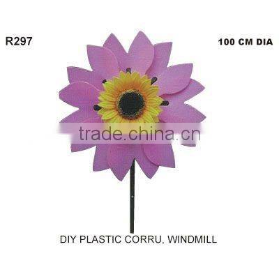 (R298) PAINTABLE IC LIGHT WINDMILL