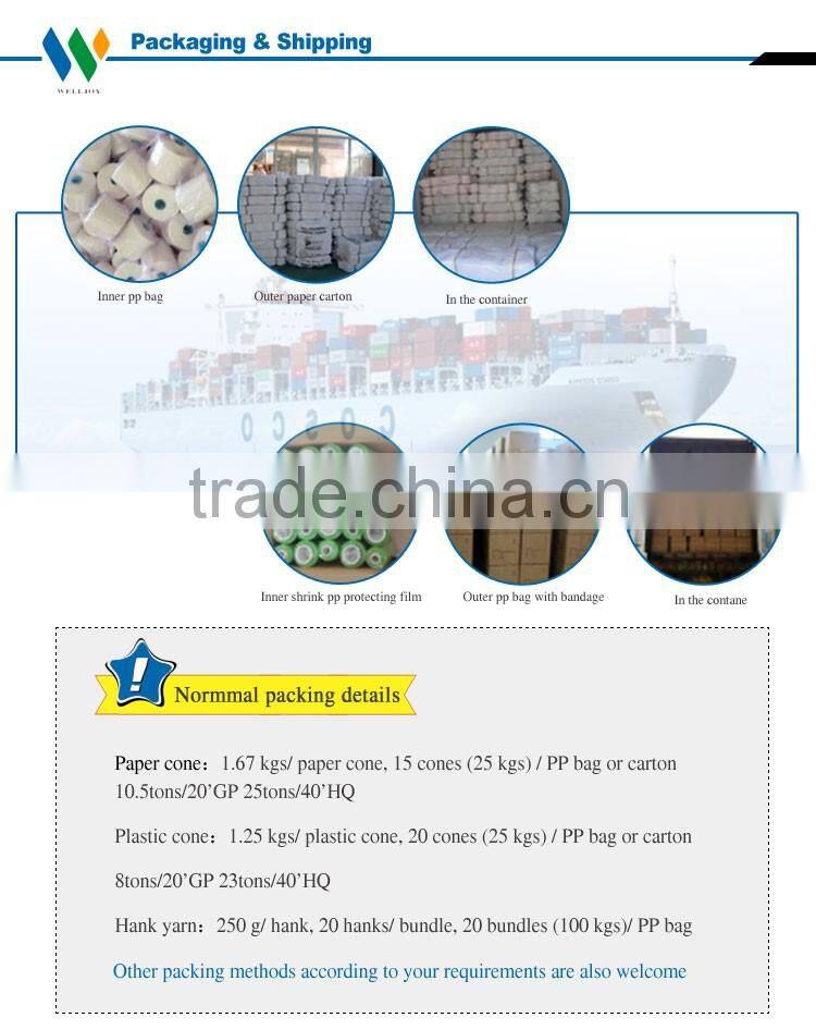 40S/2 Spun polyester colorful sewing thread 3000y/cone