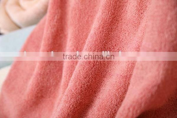 Hot Sale Solid Color Organic Bamboo Towel, Towel Of Bamboo