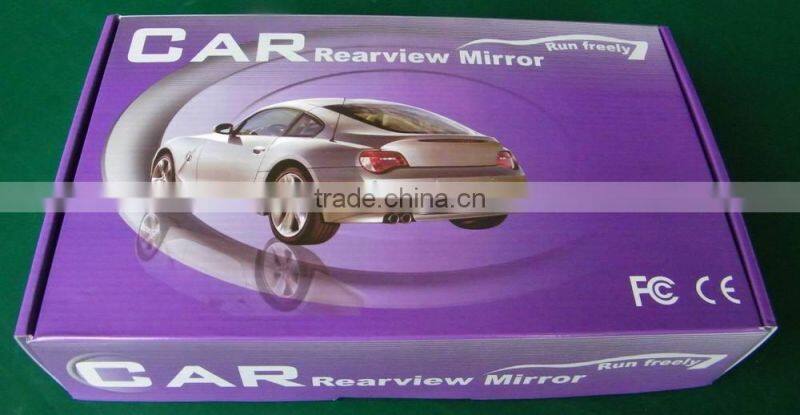 New!! 7 inch car reverse parking sensors with rearview mirror--RD-1170