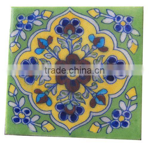 glazed ceramic lobby wall interior tiles design