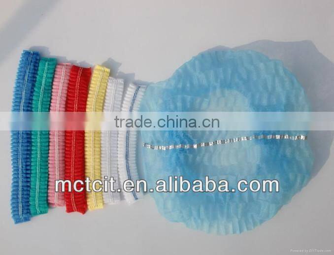 China industry processing daily use disposable mob cap/clip cap