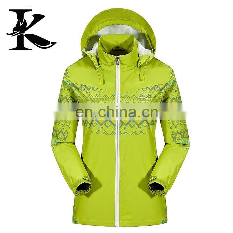 2016 Comfortable sport wear for women quick dry windbreaker waterproof jacket