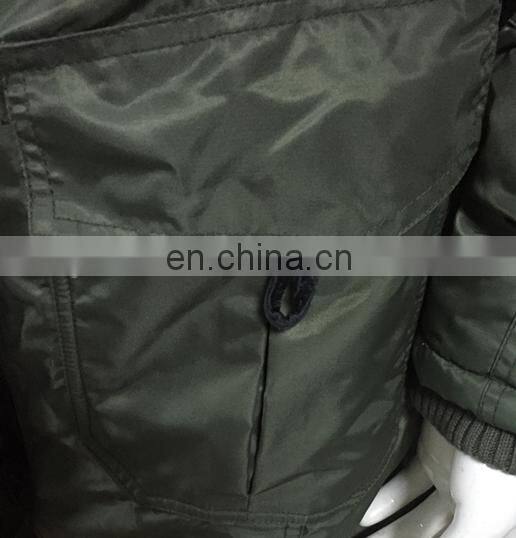 2016 Men's fashion and popular wither jacket with zippers
