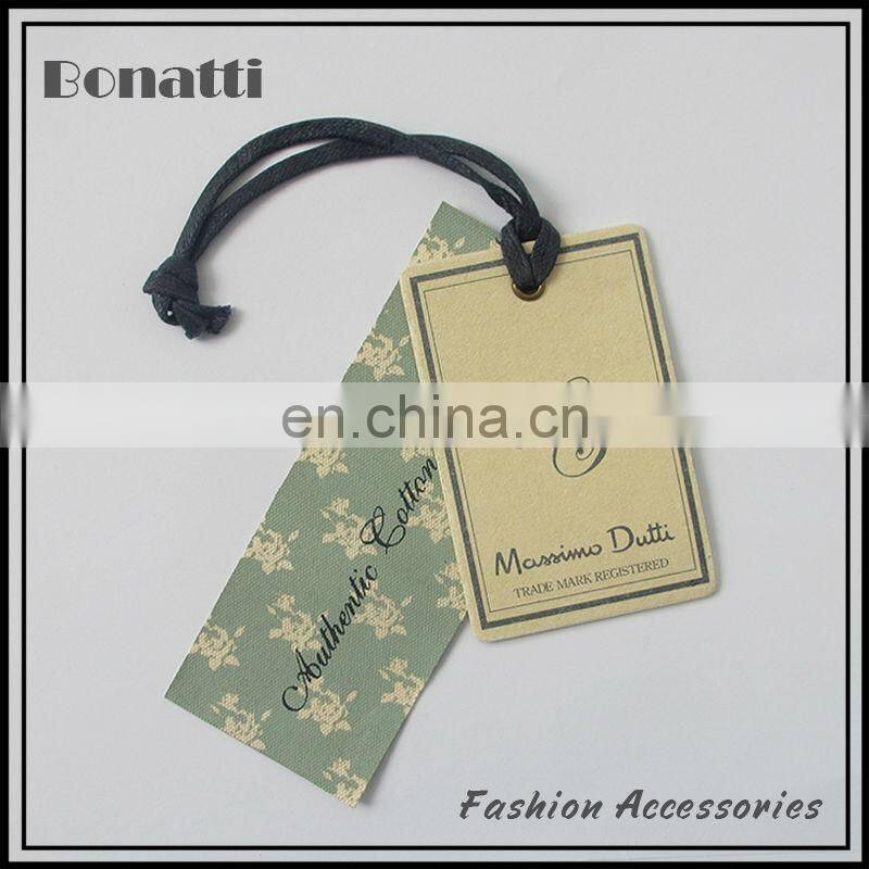 Garment Bags Custom Hang Tag