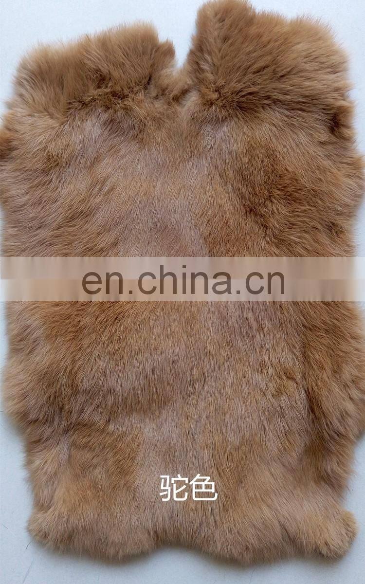China Factory Price Real Rabbit Fur Skin Rabbit Fur Pelt for clothing