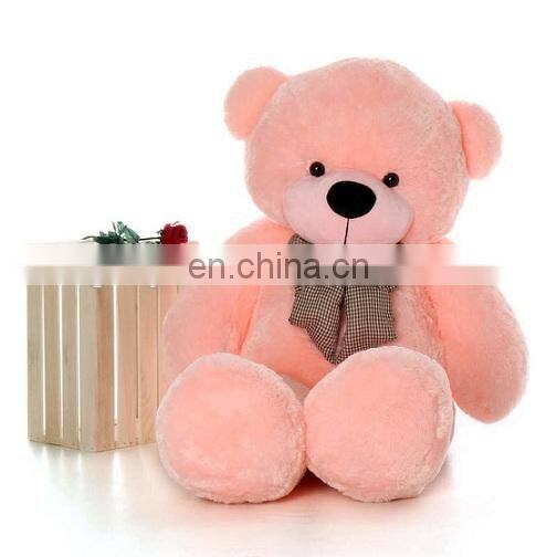 hot sell pink 120cm gaint plush teddy bear cute Best selling Cute Customized fluffy stuffed plush big teddy bear