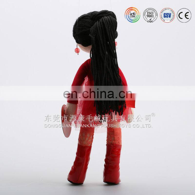 2016 ICTI audits manufacturer OEM/ODM rag doll,custom doll,china rag doll