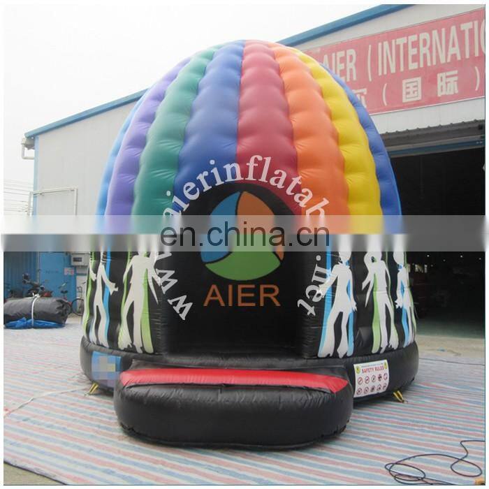 2016 Aier Hot Sale Inflatable Disco Dome,Disco Dome Inflatable Bounce House