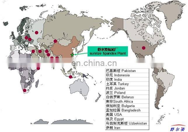 1680D elasticity spandex yarn in stock