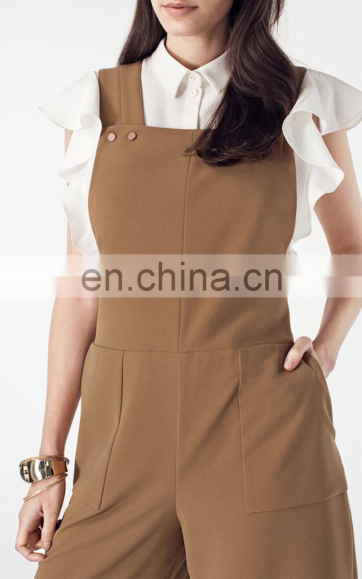 Wholesale Women Summer Fashion Playsuit pants romper jumpsuit kaki