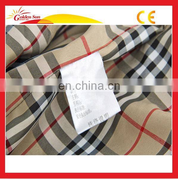 Hot Sale High Quality Screen Printed Washable Label Cloth