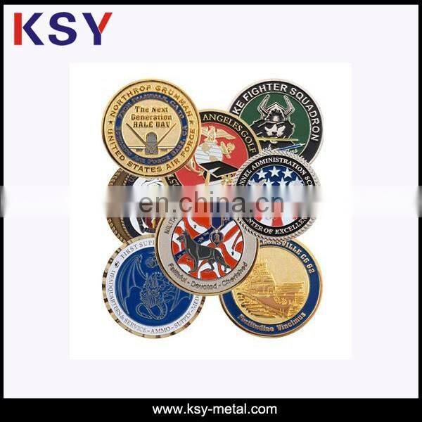 Custom gold silver bronze metal medal