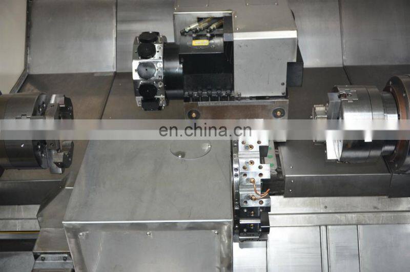 T-Series Double Spindle Two Turret CNC Turn Mill Center CNC350T