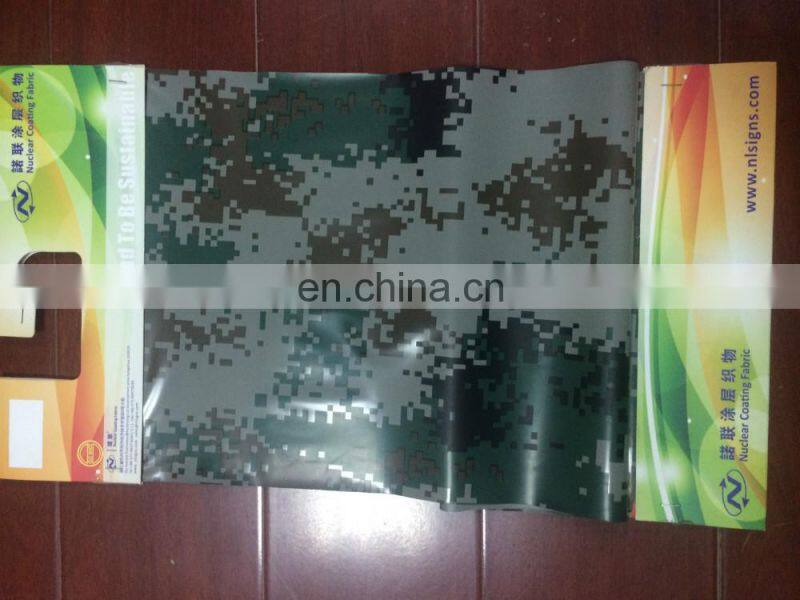1250g/m2 Tent Reinforced PVC Camouflage Tarpaulin