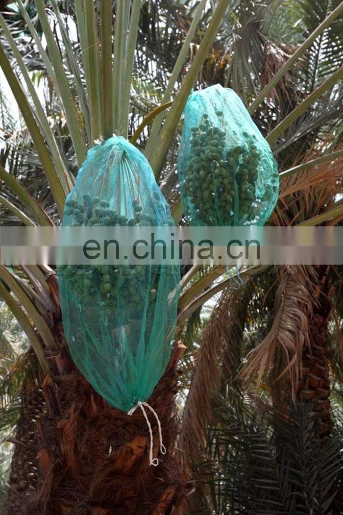 palm date tree green mesh net bag ,palm date mesh net, monofilament net bag for date palm