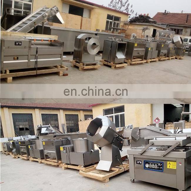 sweet german small scale potato chips making machine french fries production line