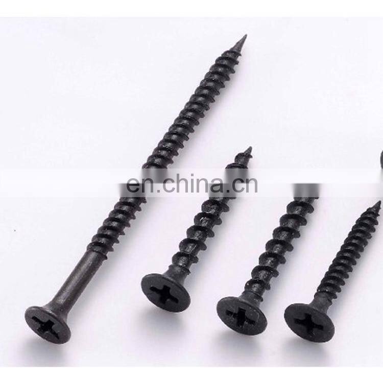 Best Quality Low Price Black Phosphate Sheetrock Collated Drywall Screws for Wood