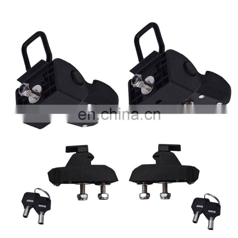 Universal Alloy Locking Hood Latch Catch Pins Lock For Jeep Wrangler JL JT 2018+