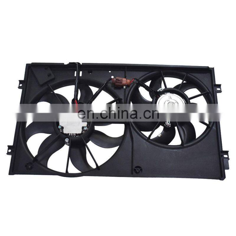 Radiator Cooling Fan Assembly for Volkswagen Beetle Golf Jetta Rabbit 2.0L 2.5L 1K0959455ET