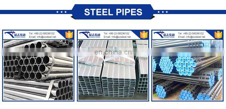 Metal Material BS 1387 Hot Dip Galvanized ERW Water Steel Pipe Price
