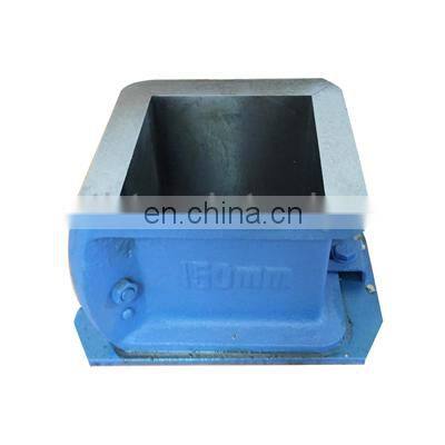 Two Parts 150mm Large Size Four Parts Concrete Testing Mould concrete three gang cube mould, cement test mould