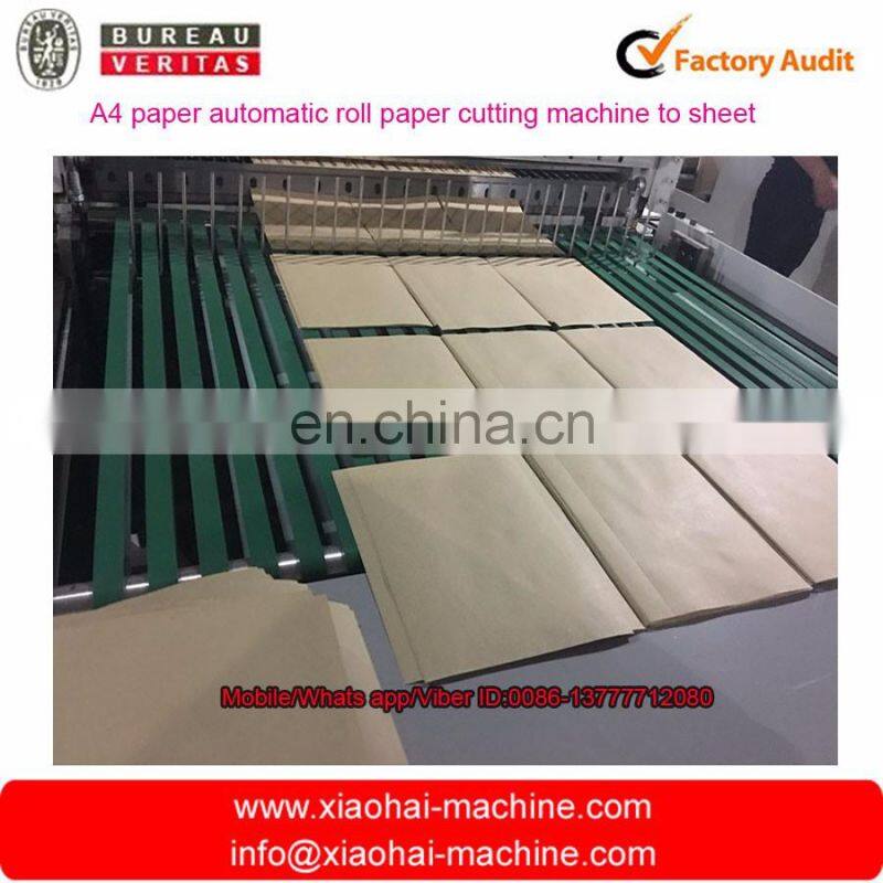 HAS VIDEO High Speed High Quality A4 Size Paper Cutting Machine Price