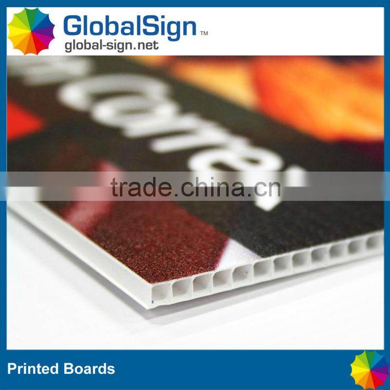Shanghai GlobalSign durable and hot selling printed pvc sheet