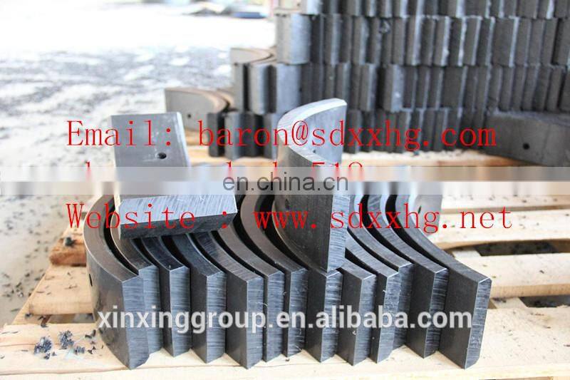 Excellent sliding performance CNC machine parts UPE sliding block, 100% Virgin Raw Material UHMW-PE Clear Plastic Nylon Block