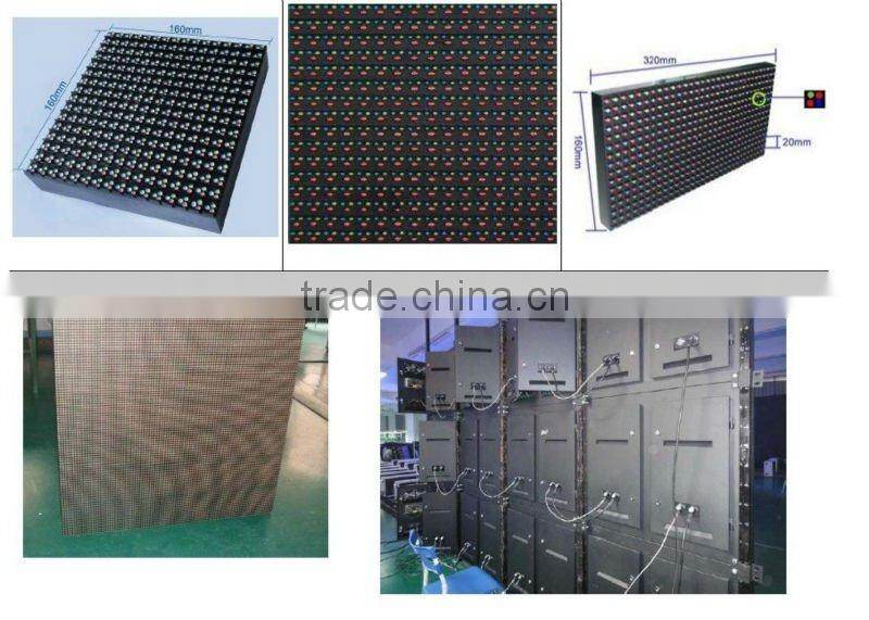 red/ dual color/full color outdoor led display module P10