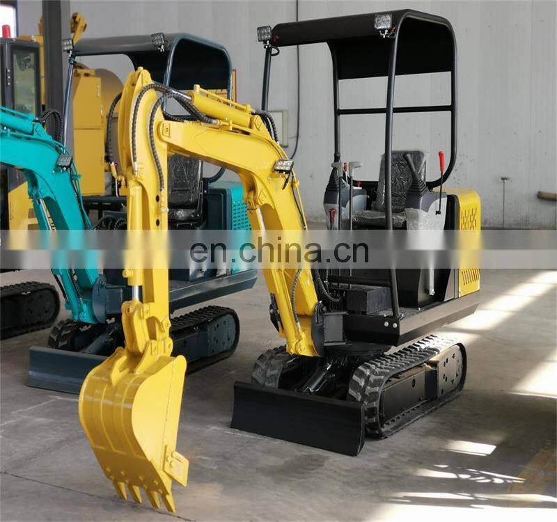 Mini excavator equipment mini bucket excavator hydraulic excavator
