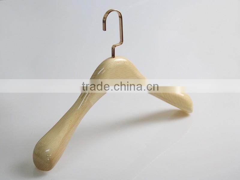 AN1603-004 luxury wooden children clothes hanger for kids