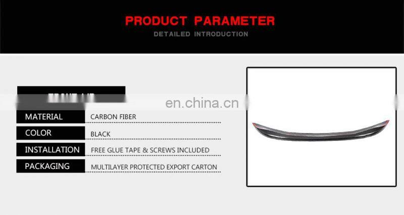 Real carbon fiber G11 G12 front lip for BWM 7 series M-Tech 2019-2020