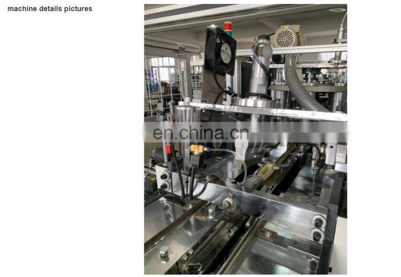 Automatic Coffee Tea Paper Cup Forming Making Die Cutting Slotting Machine For Sale