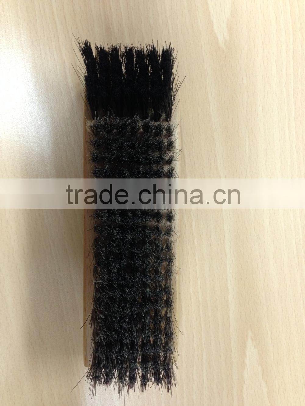 Hot selling SHOES BRUSH Horse hair with PP filament
