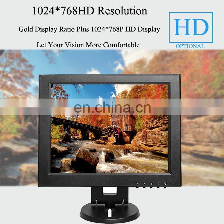 12 inch lcd open frame 1024*768 led computer monitor desktop