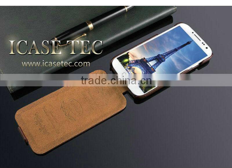 leather case cover for galaxy s4 , flip cover for samsung i9500 , Hot leather case for samsung galaxy s4