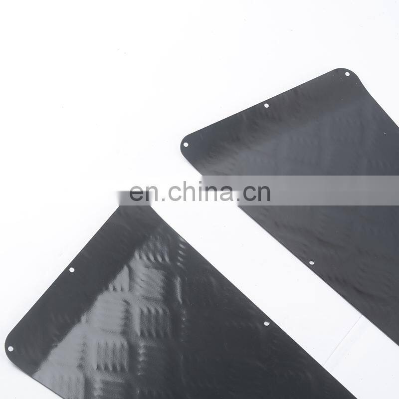 Aluminium Side Hood Fender Protective Guard Plate Shield for Land Rover Defender Offroad Accessories