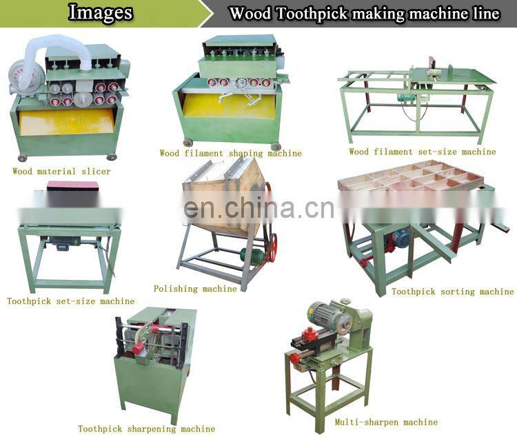 Bamboo Product Toothpick Chopstick Manufacturing Production Packing Machine