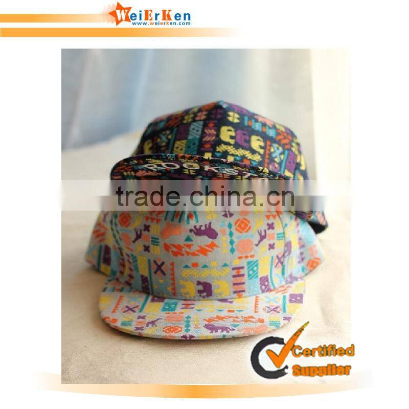 2015 quality 6 panel baseball cap for advertising