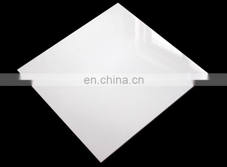 60x60cm Super White High Glossy 55 Degree Whites Nano Polished Floor Tile