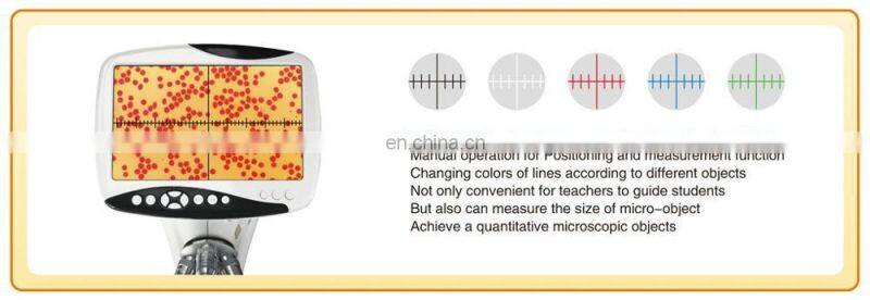 DMS-854 Digital LCD Laboratory microscope biological fluorescence microscope with best price