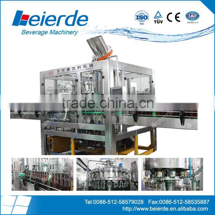 beer filling machine (500 bottles per hour)