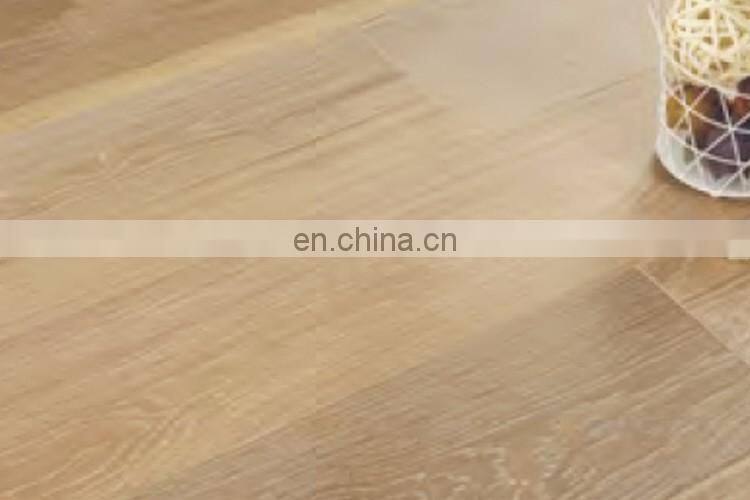 Bergeim Floors Multi-Layer white base and white brushed Engineered Wood Flooring Oak