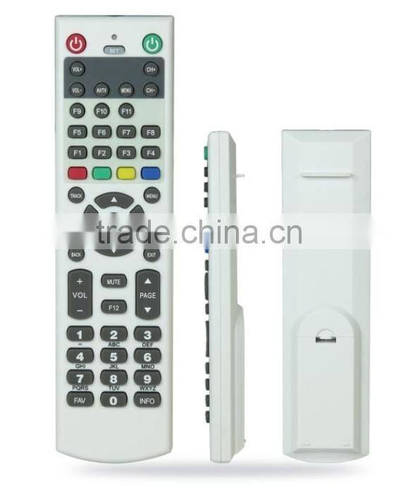 Up to 25 learning keys easy to function from other remote used for LED/LCD TV,Set Top Box and player learning remote control
